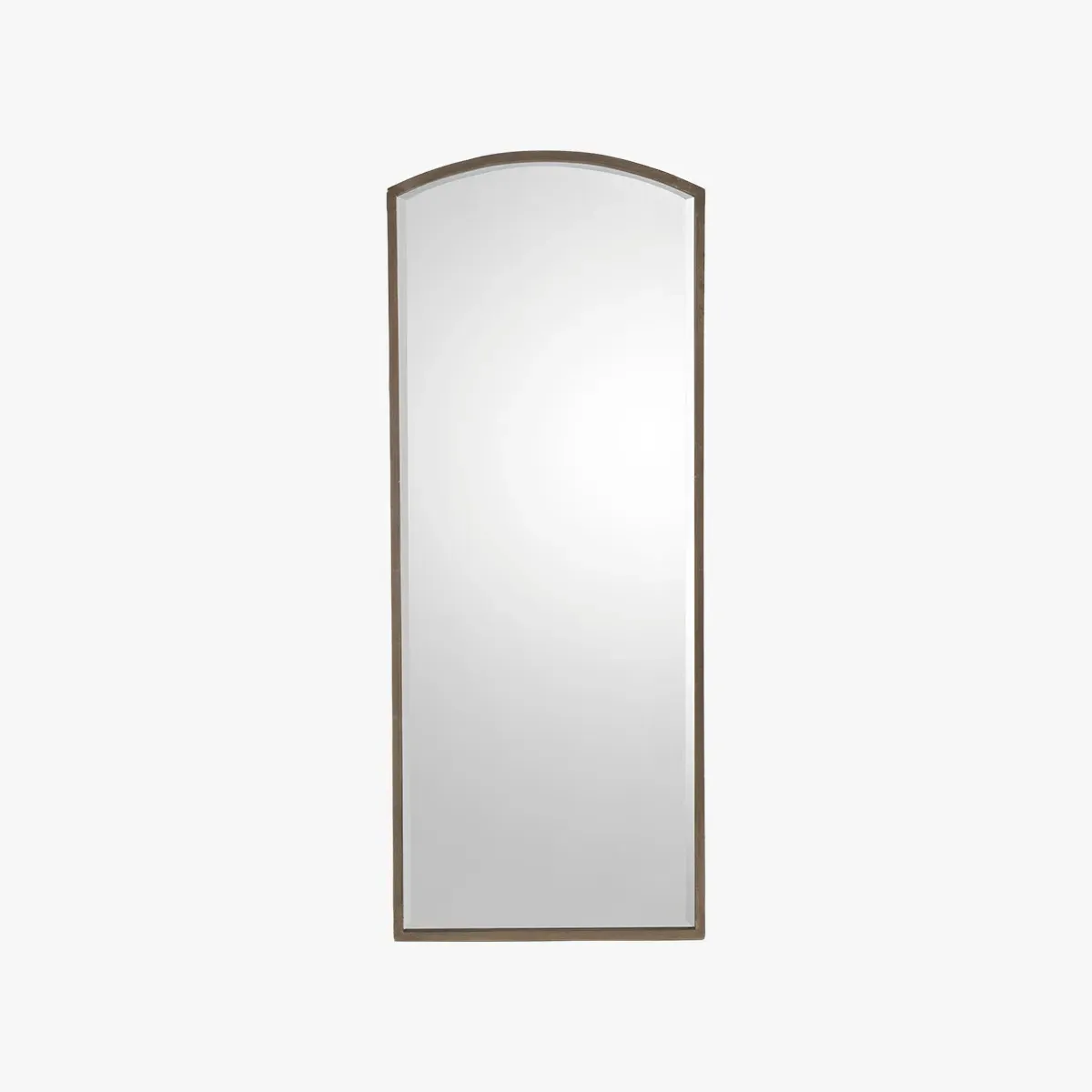 Arch Standing Mirror - Silver, Metal