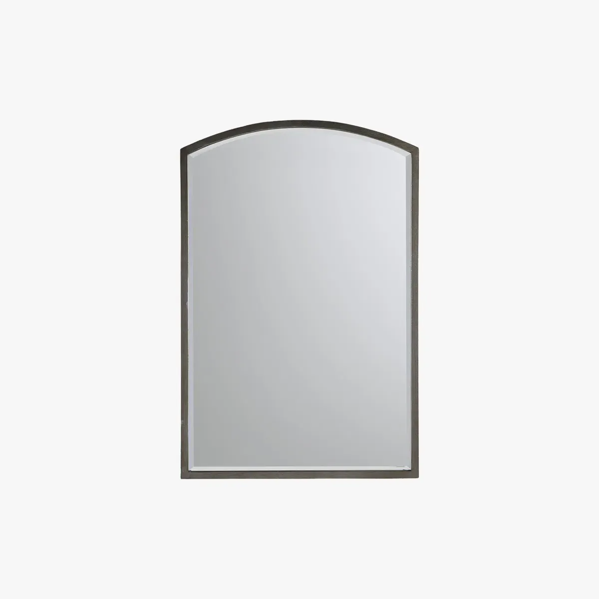 Arch Wall Mirror - Silver, Metal