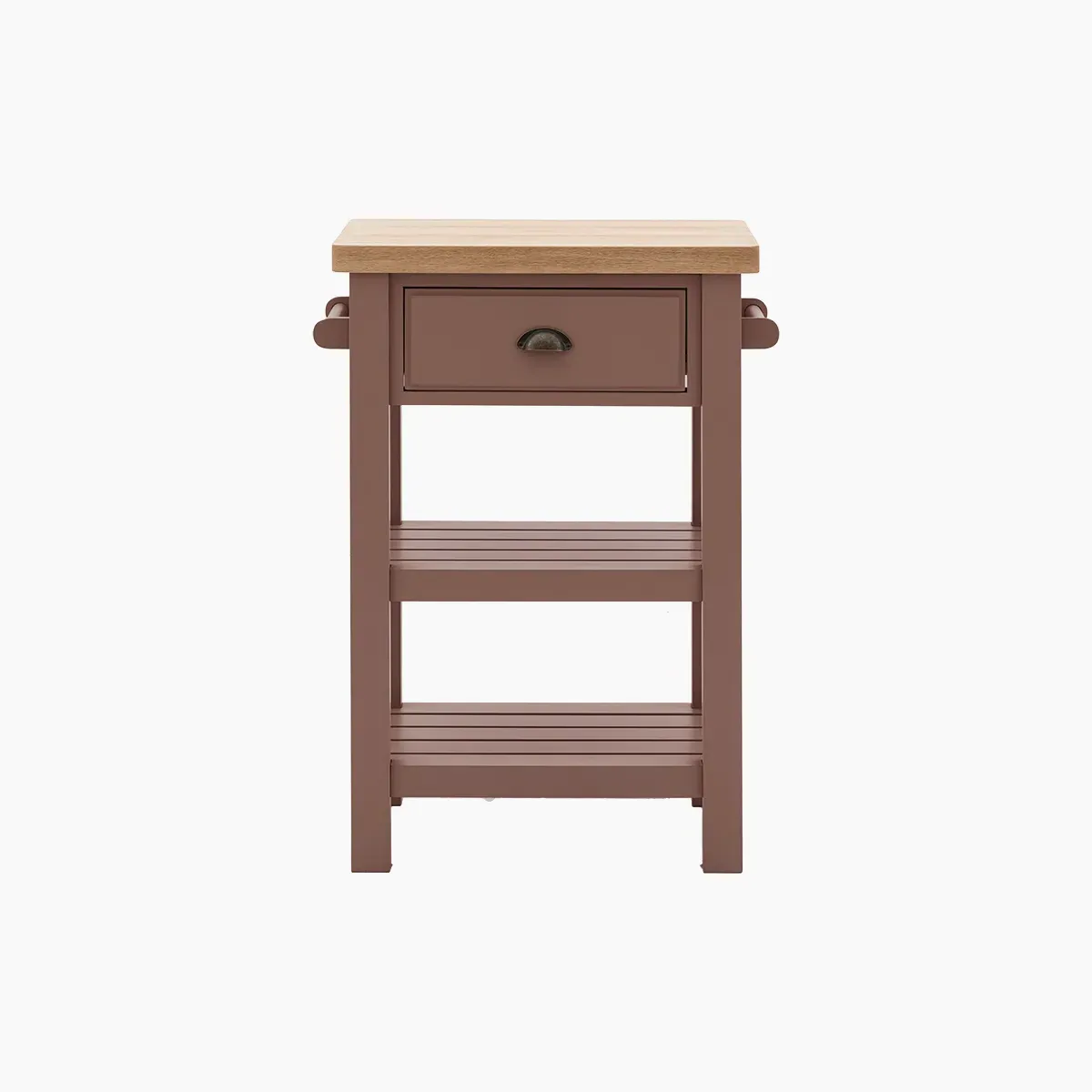 Butchers Block with Storage - Clay