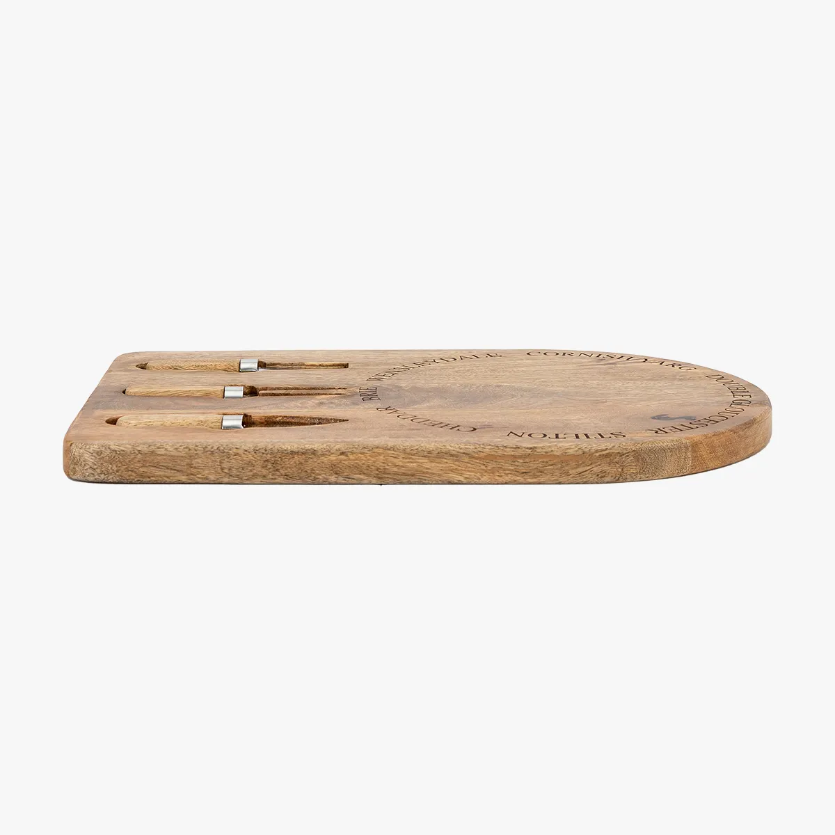 Cheese Board Set with Knives - Mango Wood image