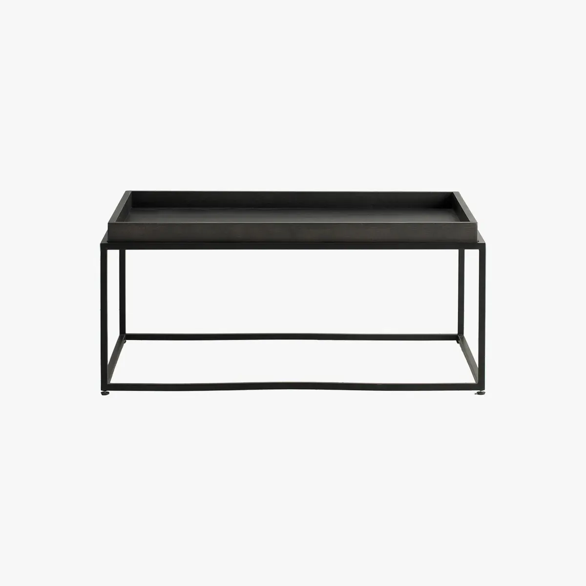 Coffee Table - Black, Oak Wood