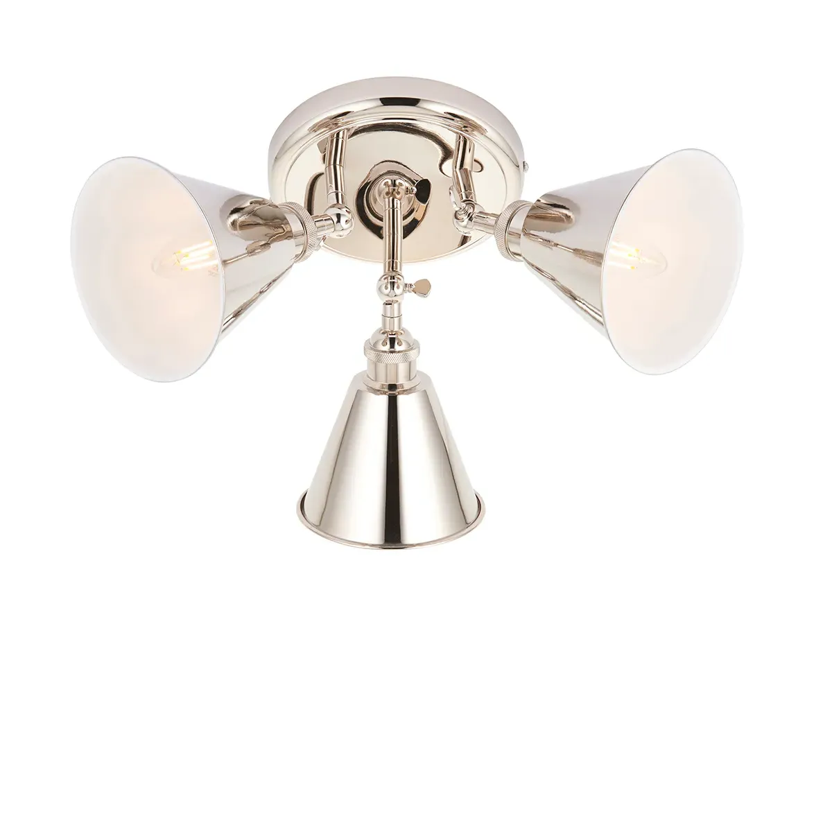 Cone Spot Light - Nickel, Metal image
