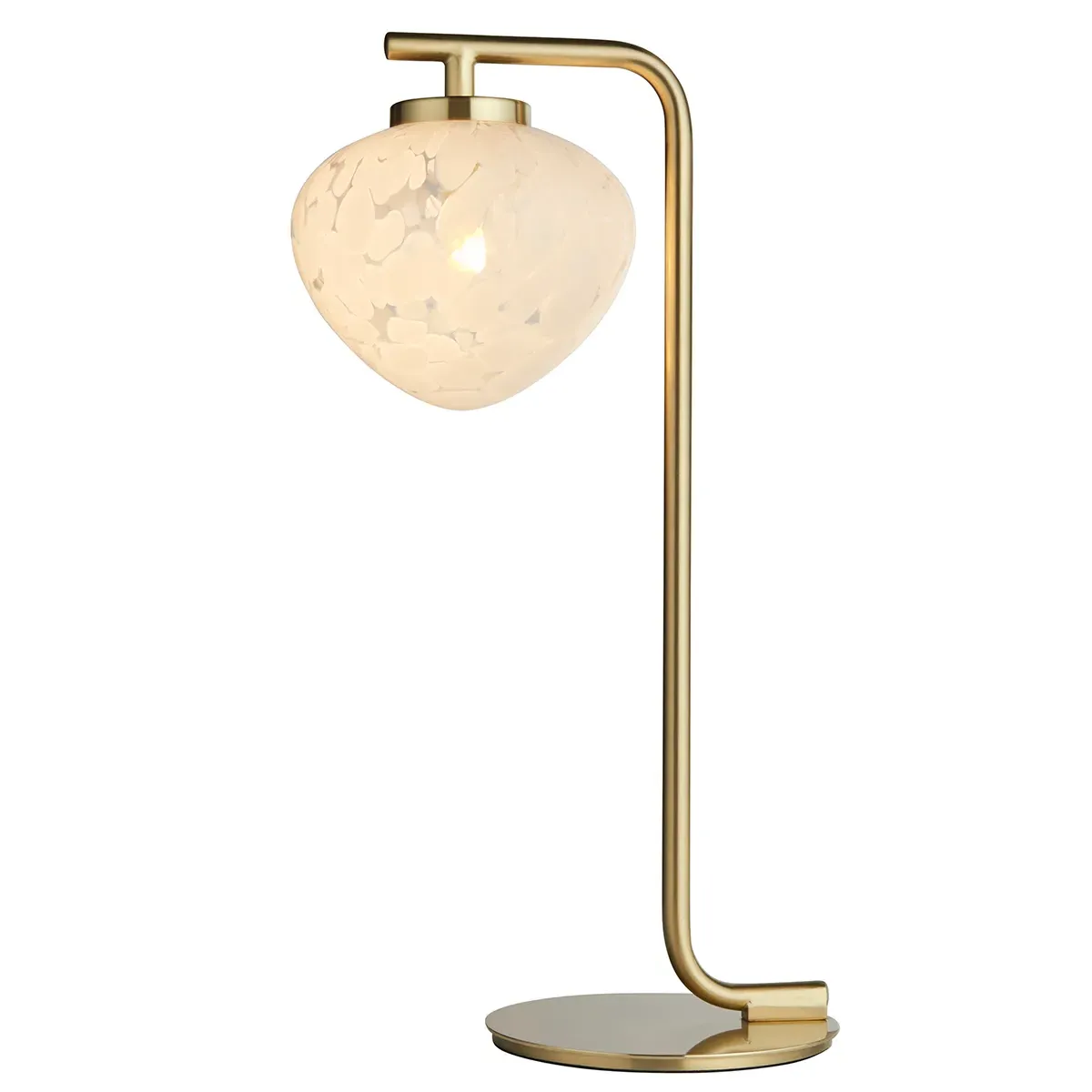 Confetti Glass Table Light - Brass, Metal