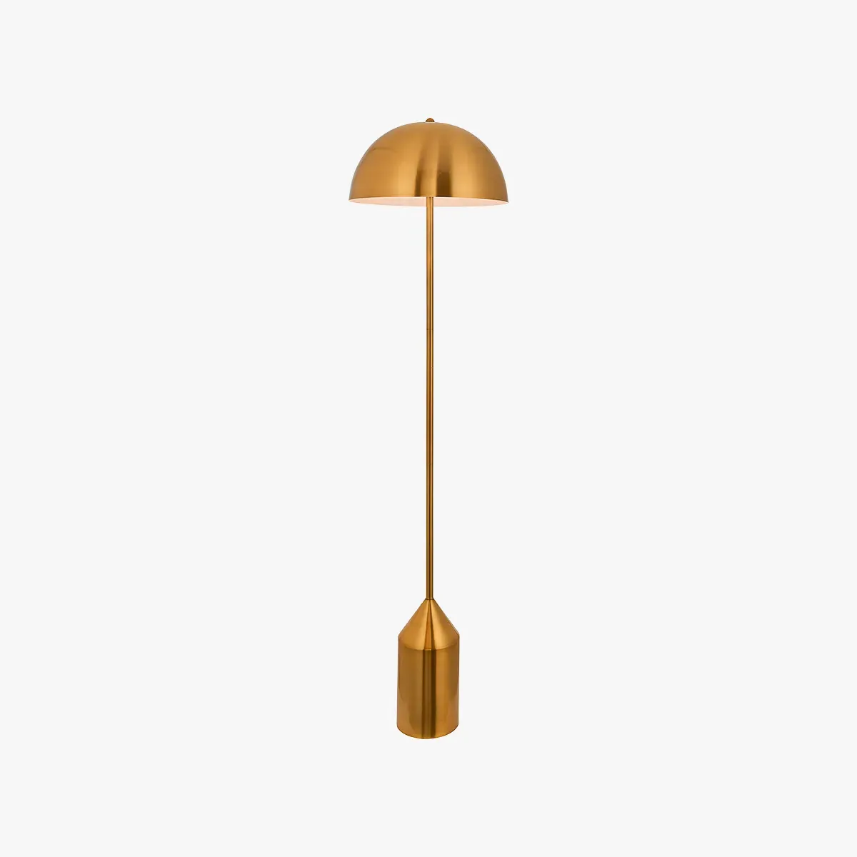 Contemporary Floor Lamp - Gold, Metal image