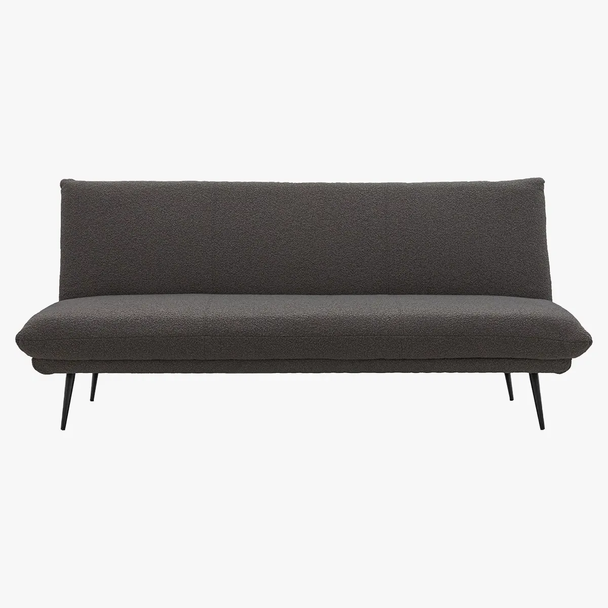 Convertible Sofa Bed with Wooden Legs - Green