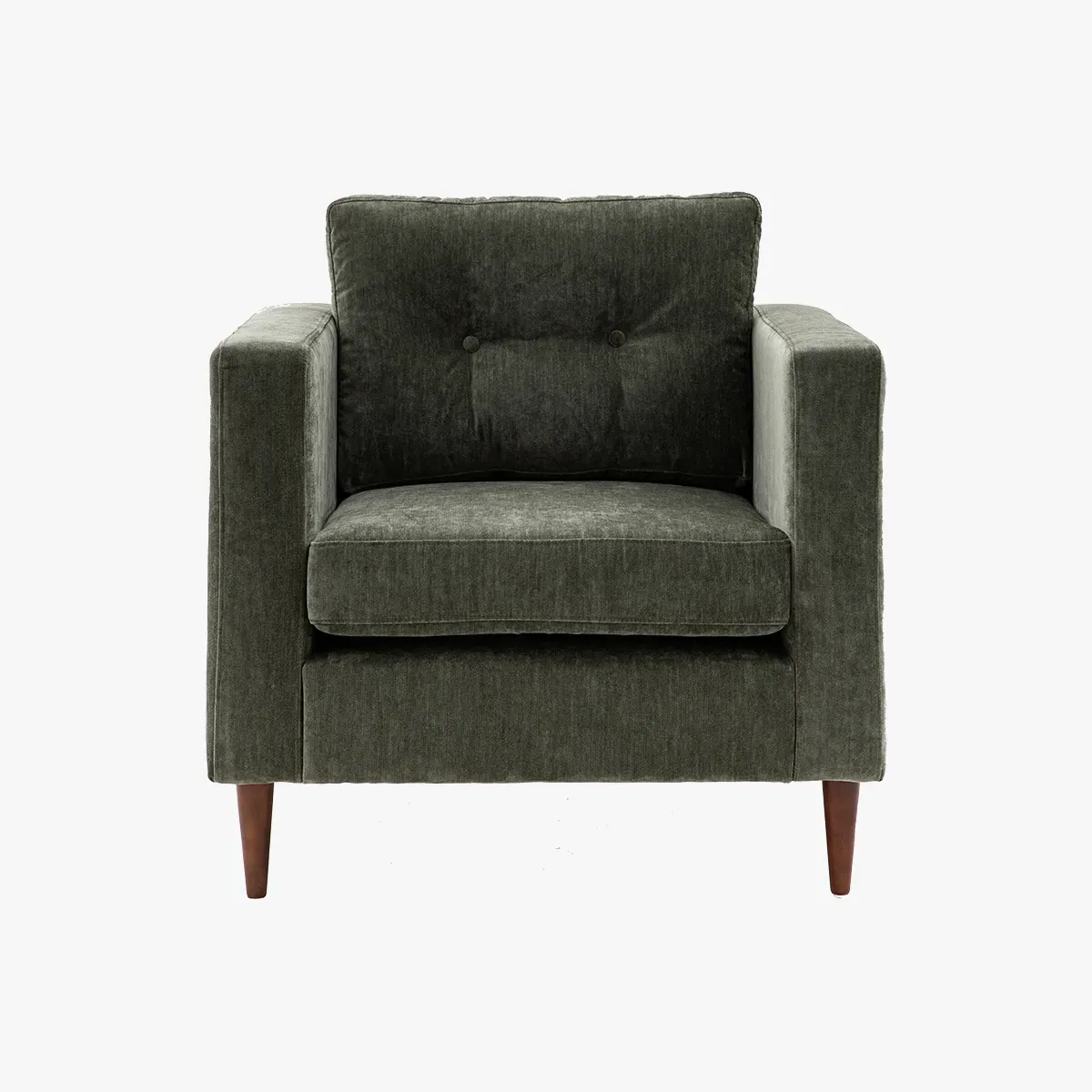 Deep Cushioned Armchair - Forest