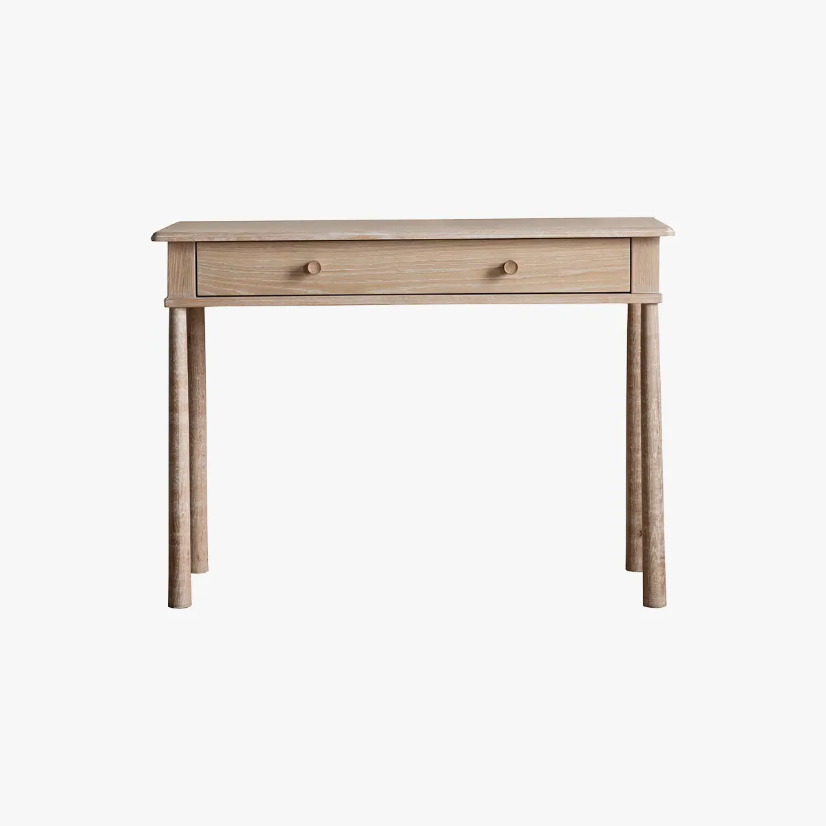 Dressing Table with Mirror - Natural, Oak