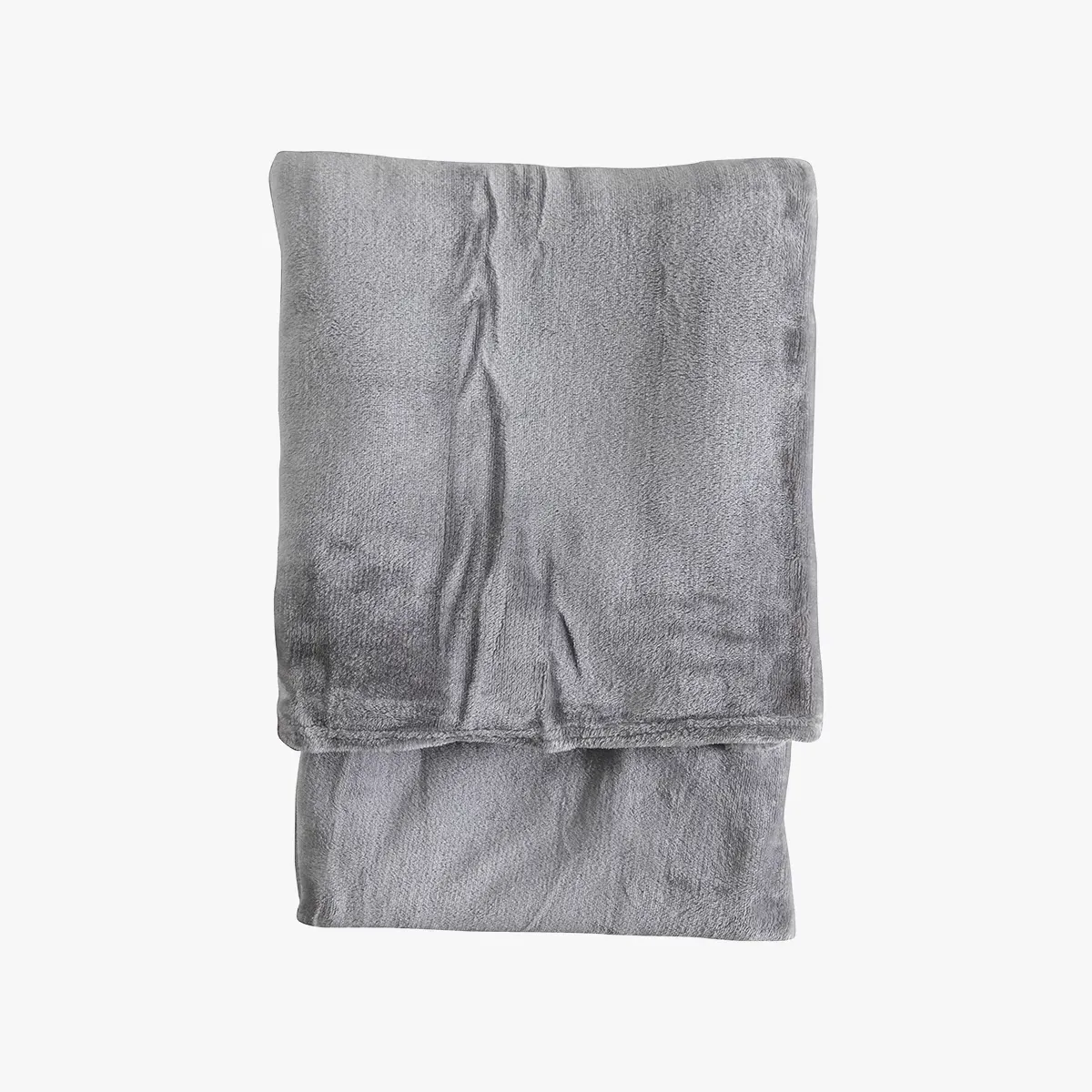 Flannel Fleece Throw - Grey, Fleece
