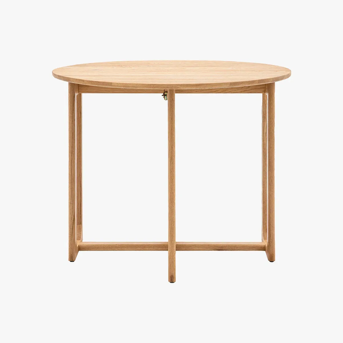 Folding Dining Table - Natural, Oak Wood image