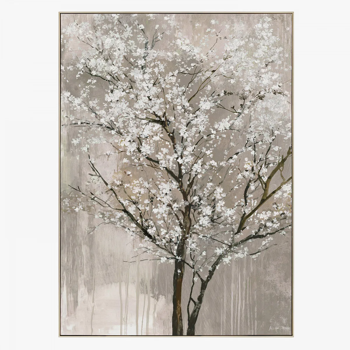 Framed Canvas Wall Art - Cherry Blossom image