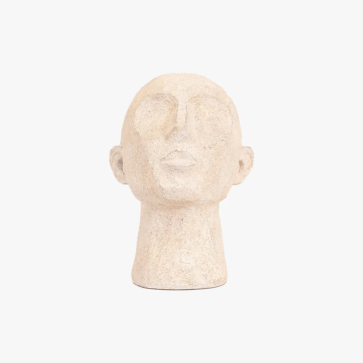 Head Bookends - Cream, Resin image