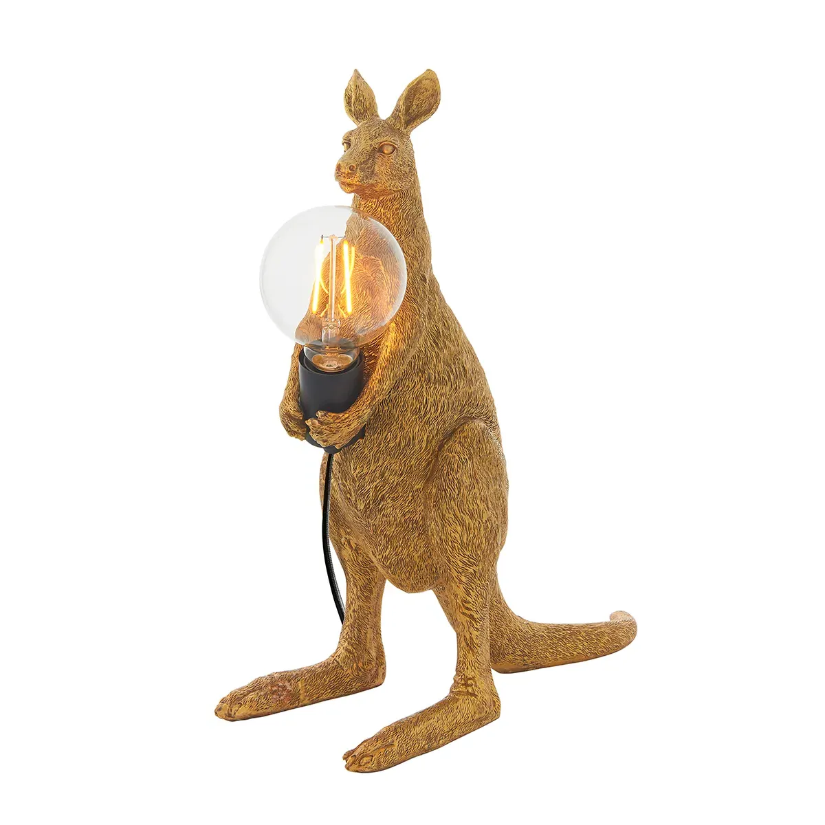 Kangaroo Table Lamp - Gold image