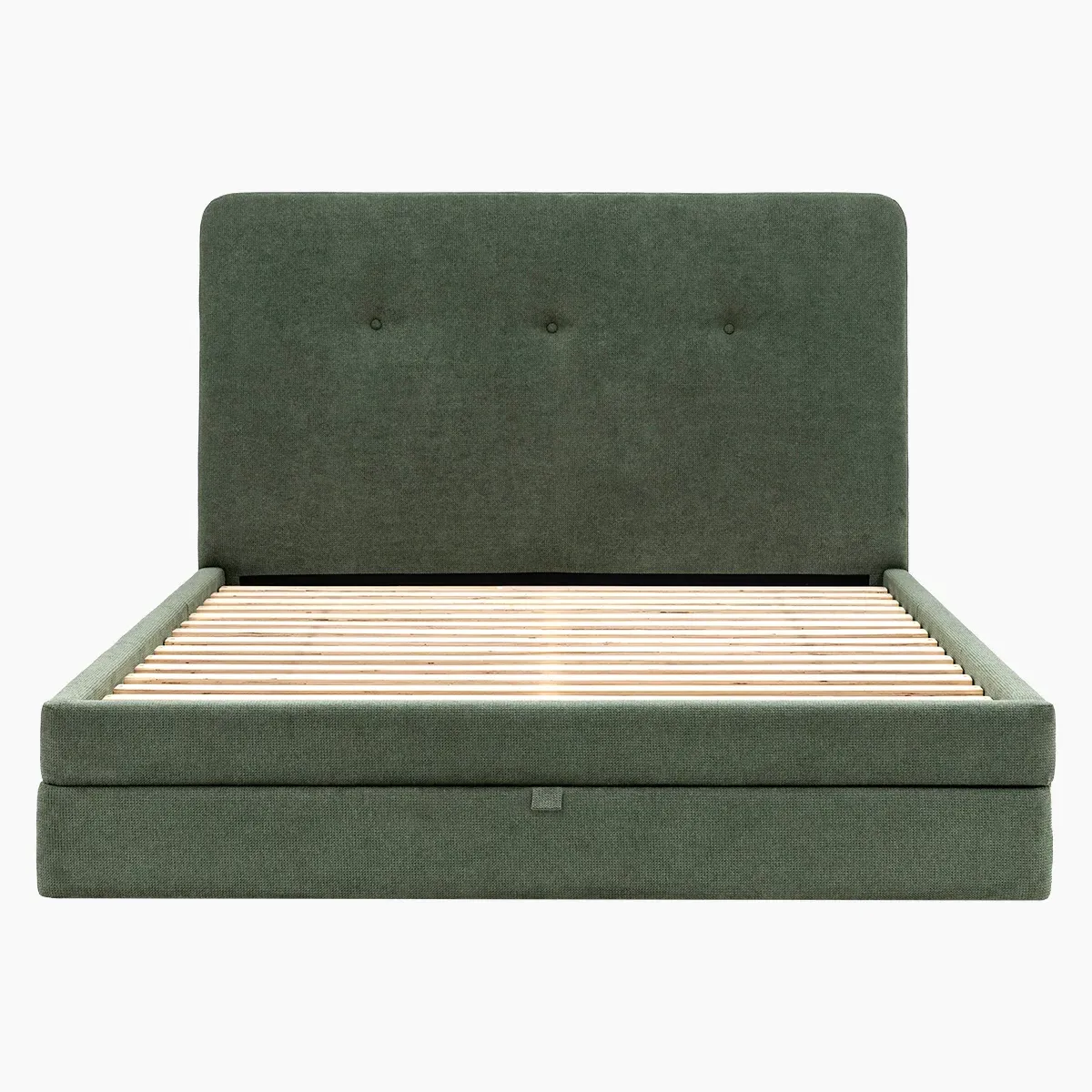 King 2 Drawer Bedstead - Green image