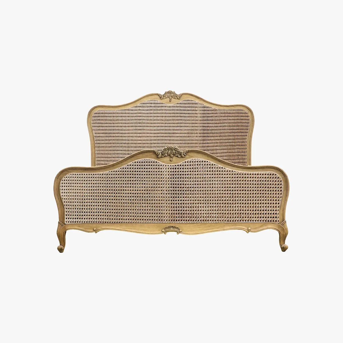 King Size Bed Frame - Natural, Wood