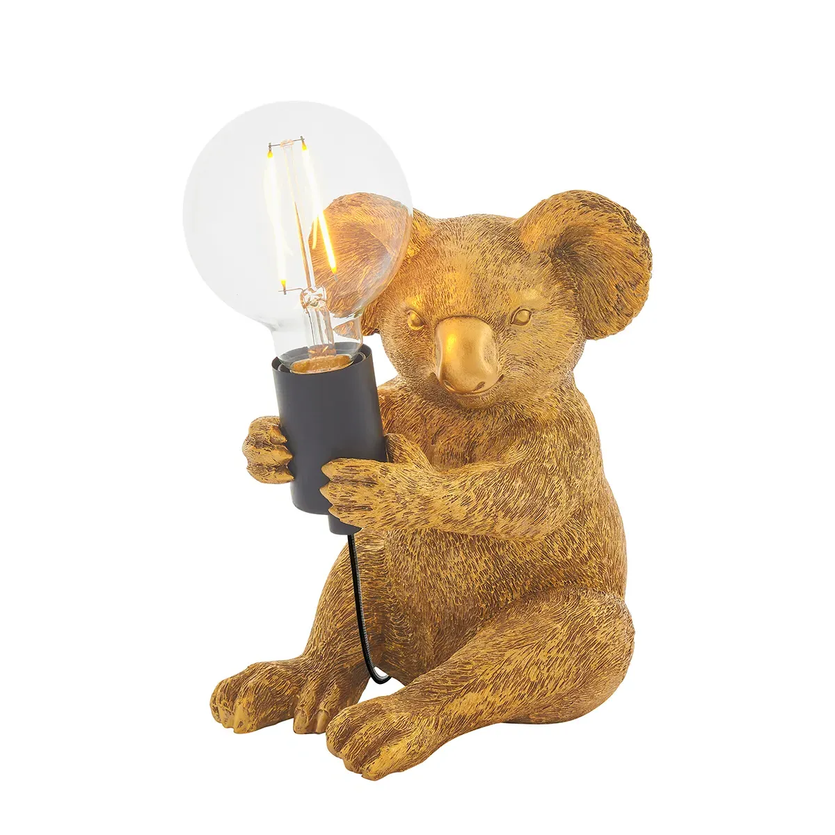 Koala Table Lamp - Gold, Metal image
