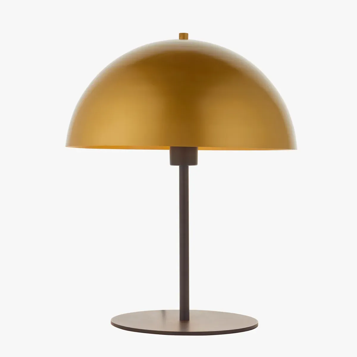 Large Half Sphere Table Lamp - Gold image