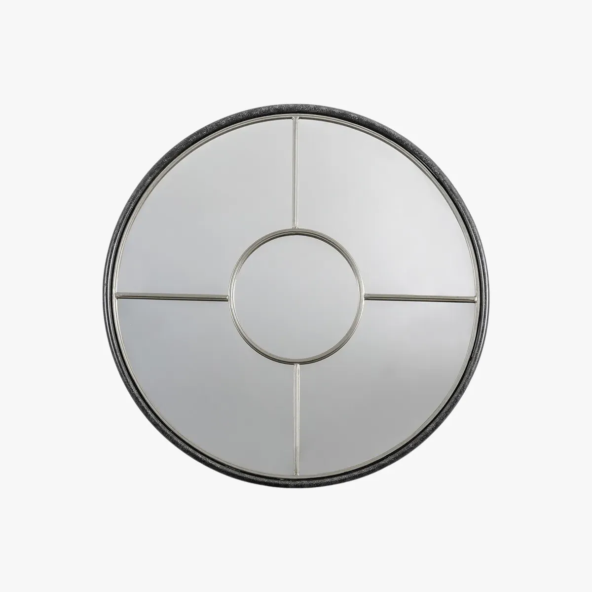Large Mirror with Frame - Silver