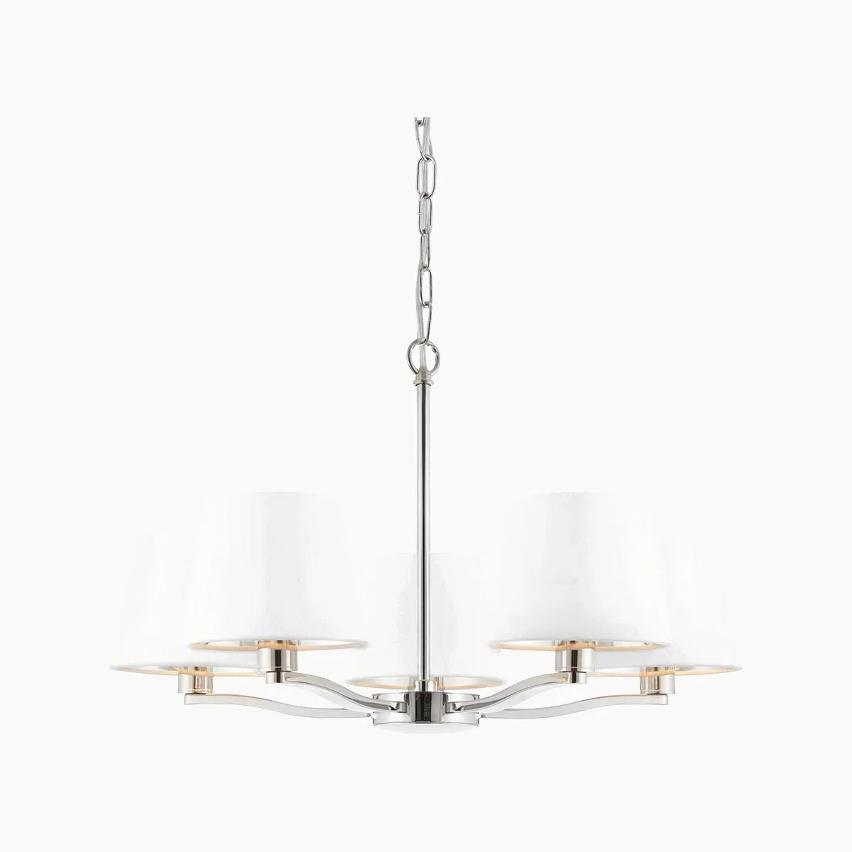 Large Pendant Light - Silver