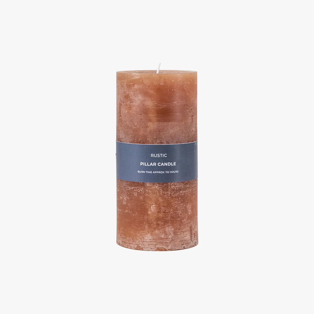 Large Pillar Candle - Amber