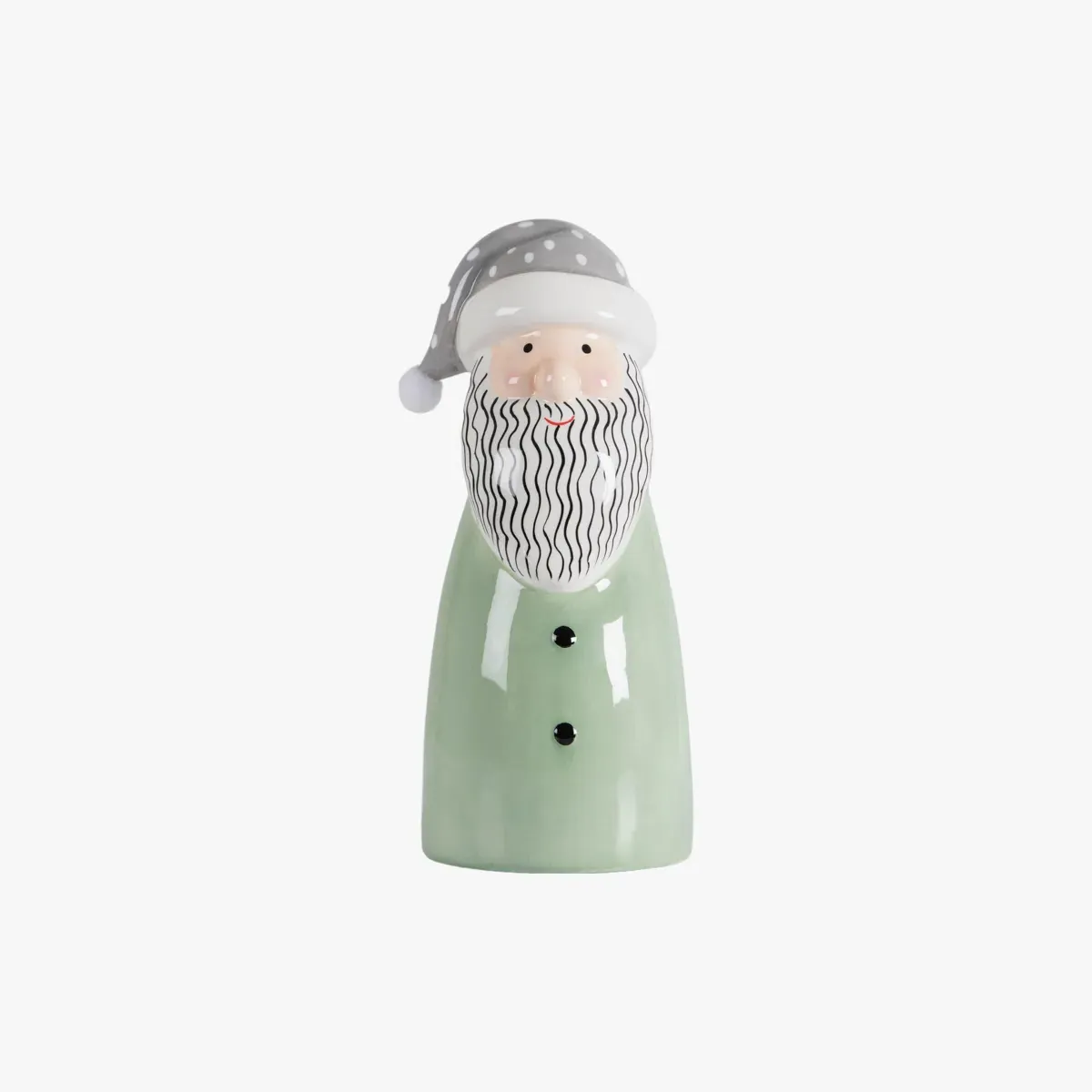 Large Santa Decoration - Green image
