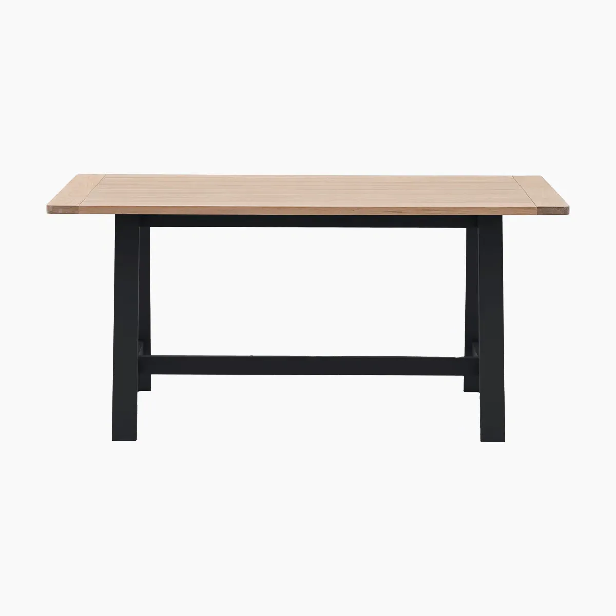 Large Trestle Dining Table - Meteor, Oak