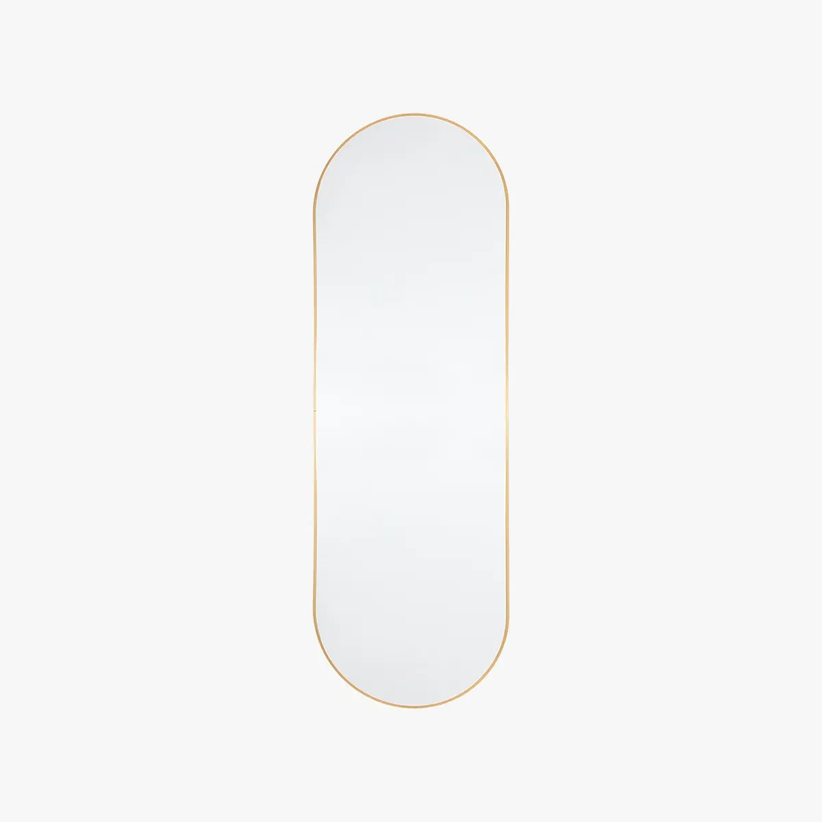 Large Wall Mirror - Gold, Metal Frame