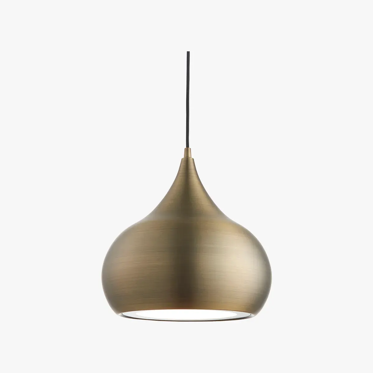 LED Pendant Light Dimmable - Brass, Metal image
