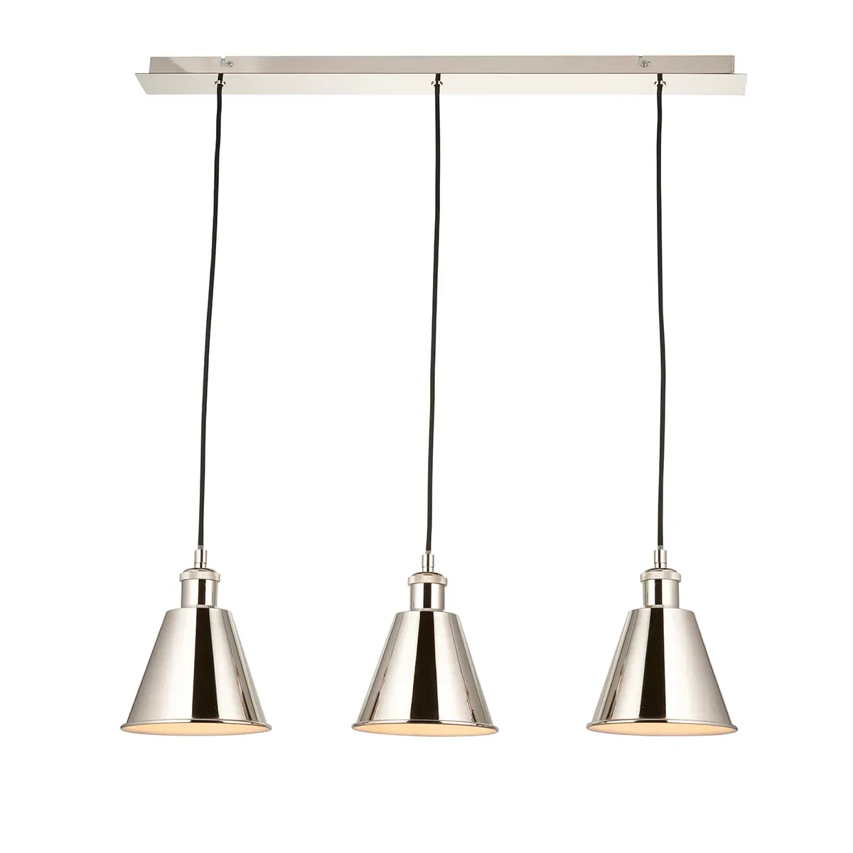Linear Pendant Light - Nickel, Metal image