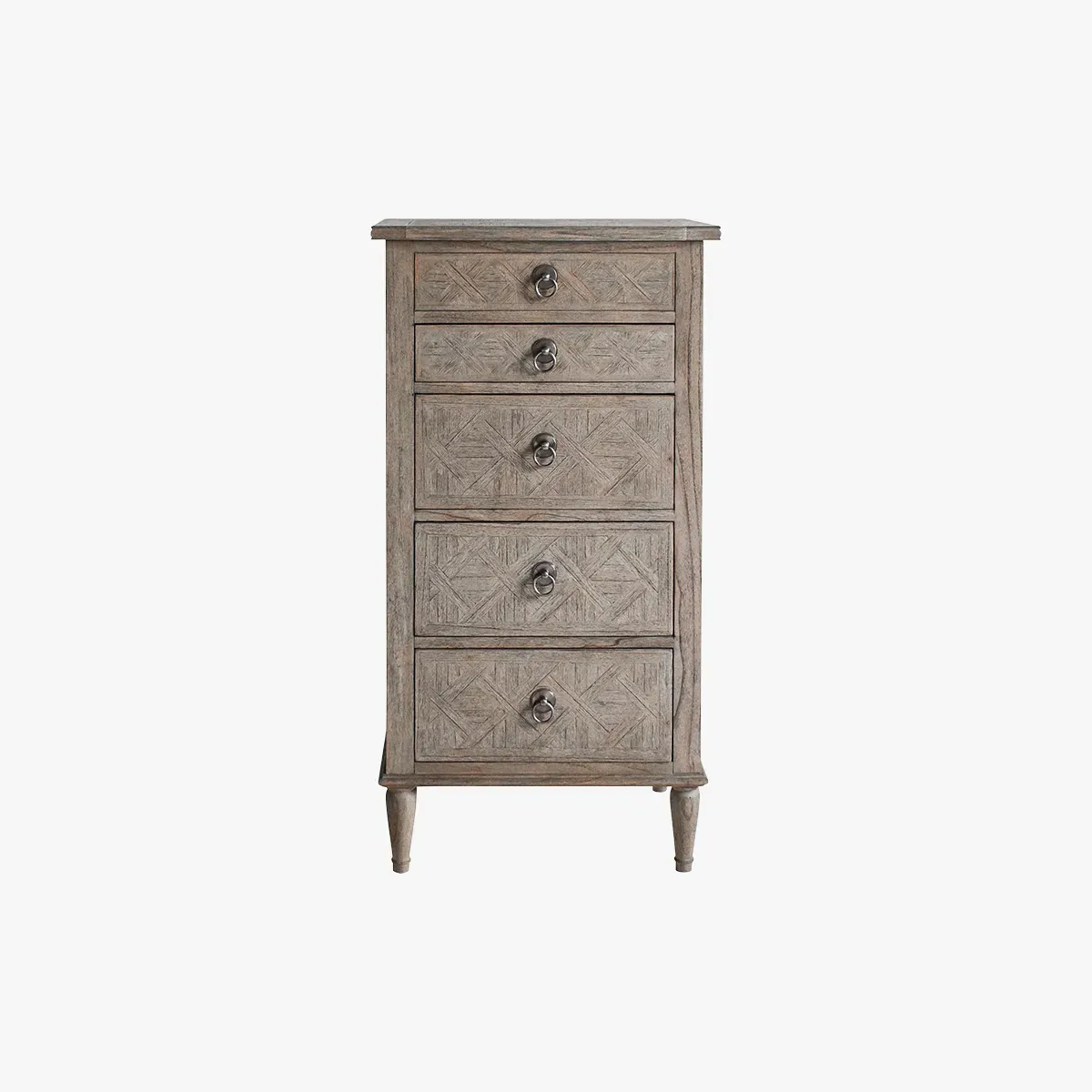 Lingerie Chest with Marquetry - Beige, Wood image