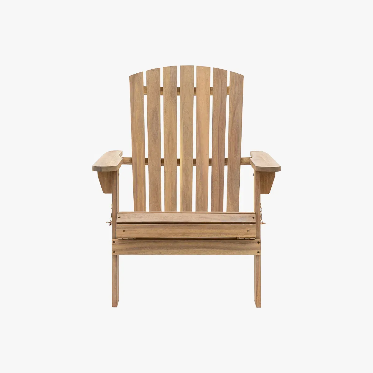 Lounge Chair with Footstool - Acacia Wood image