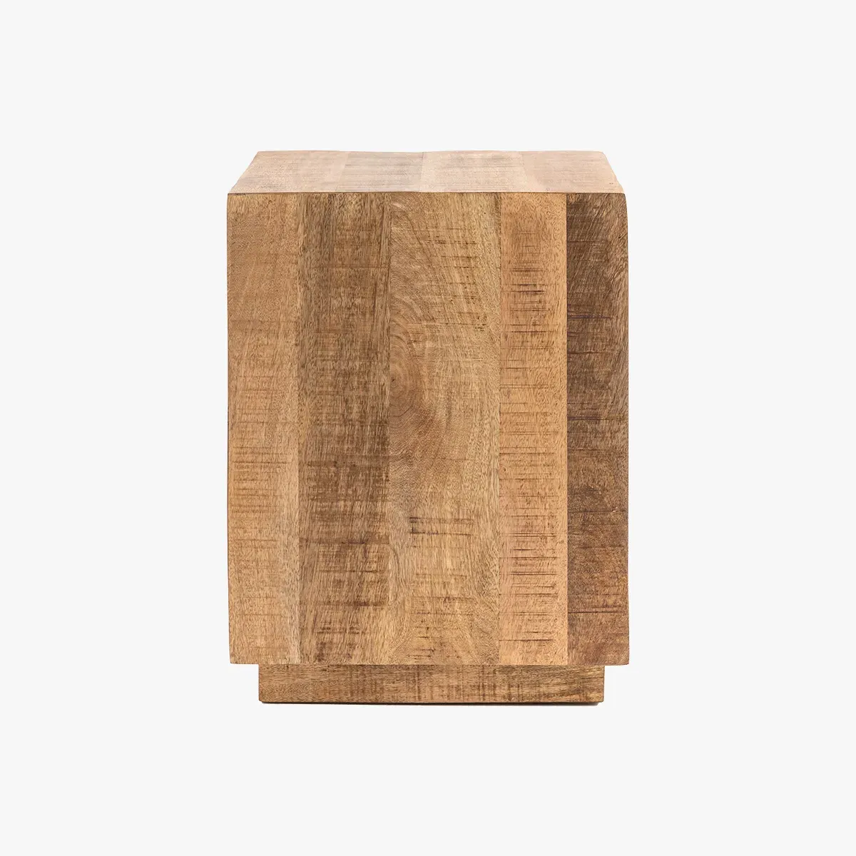Mango Side Table - Natural, Solid Wood image