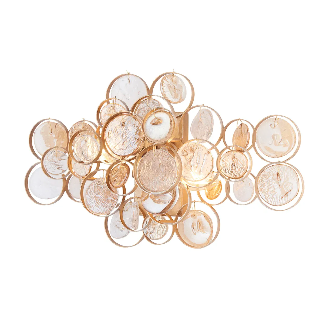 Medallion Wall Light - Metallic, Metal image