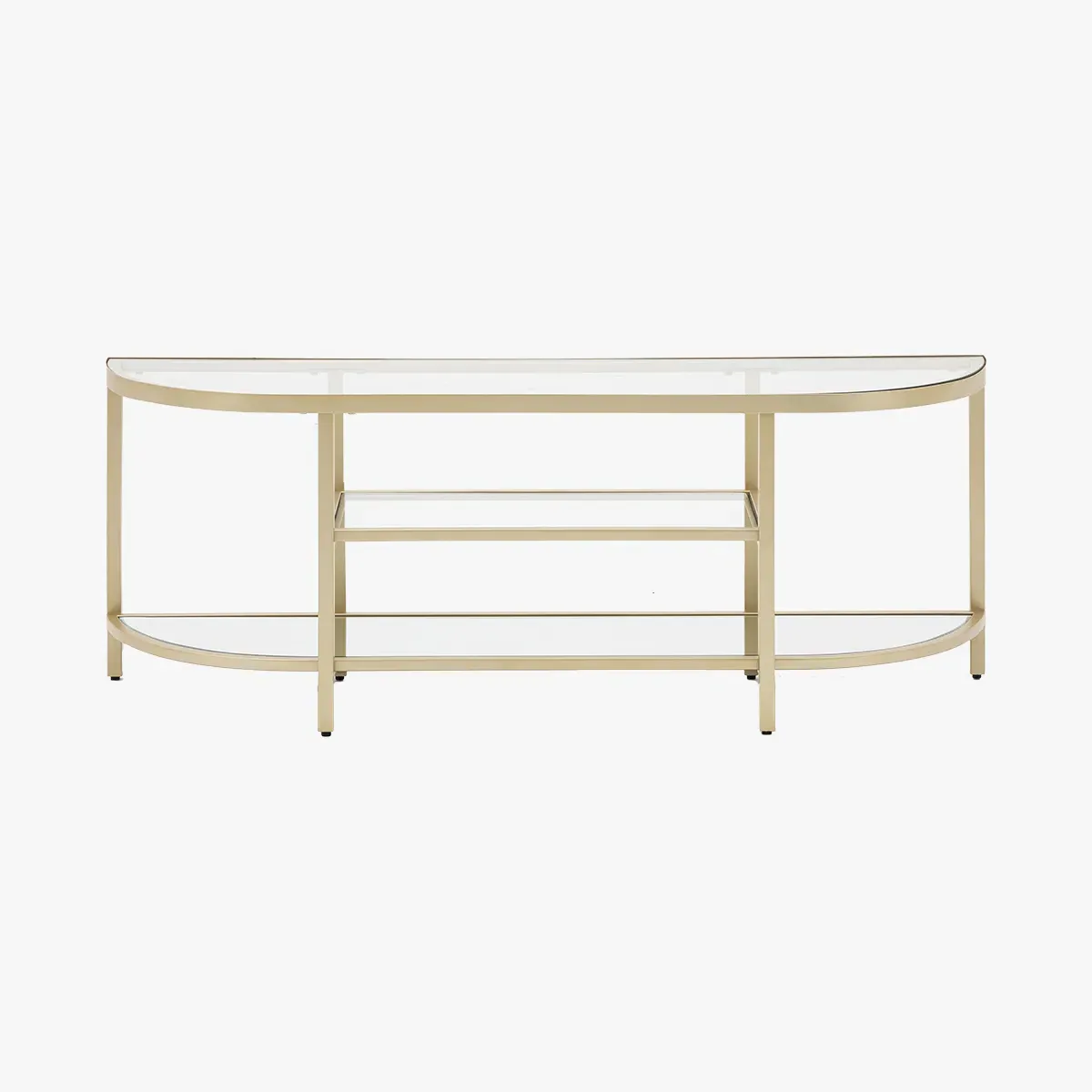 Media Unit with Storage - Champagne