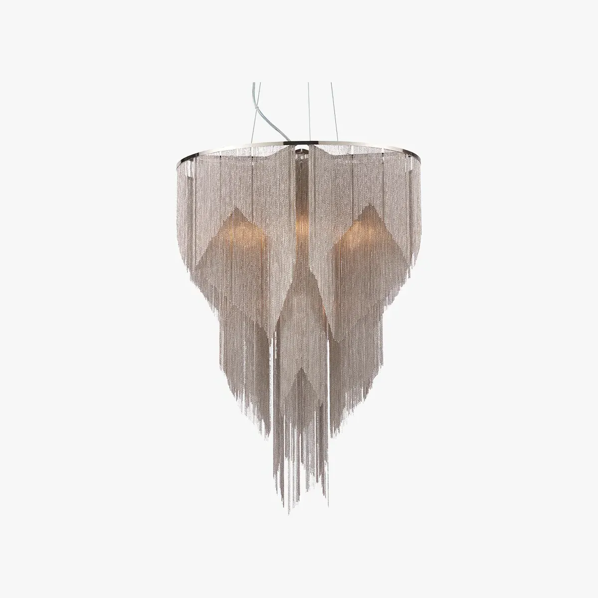 Medium Ceiling Pendant - Silver image