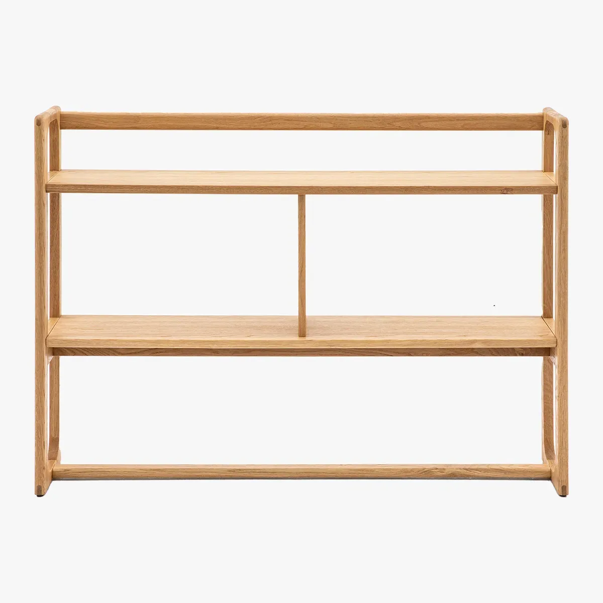 Medium Open Display Unit - Natural, Oak Wood image