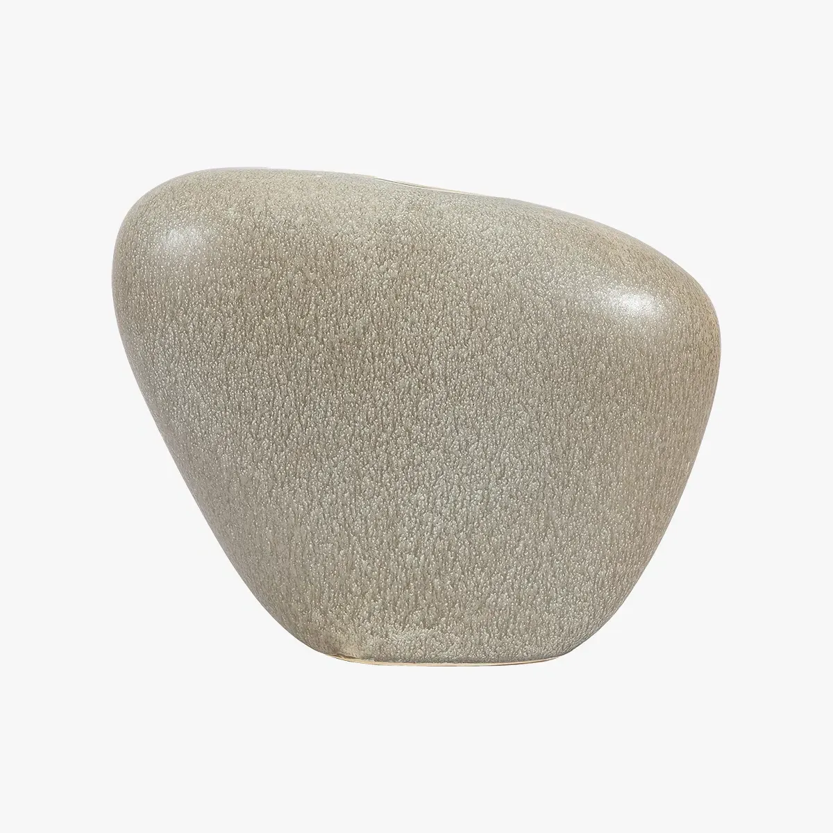 Medium Pebble Vase - Natural Finish