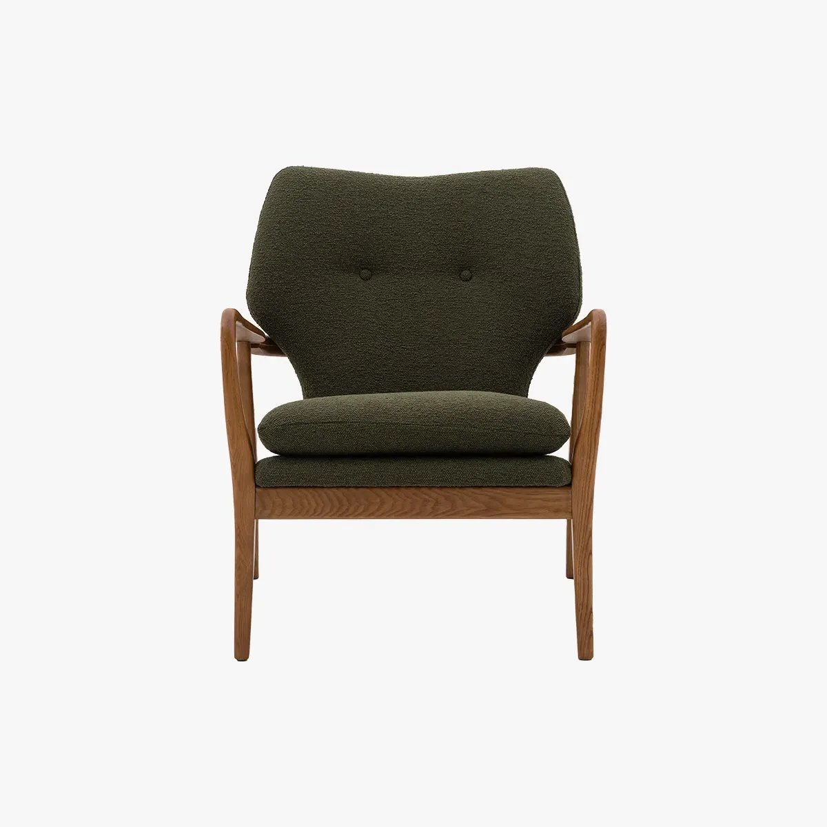 Mid-Century Armchair - Green