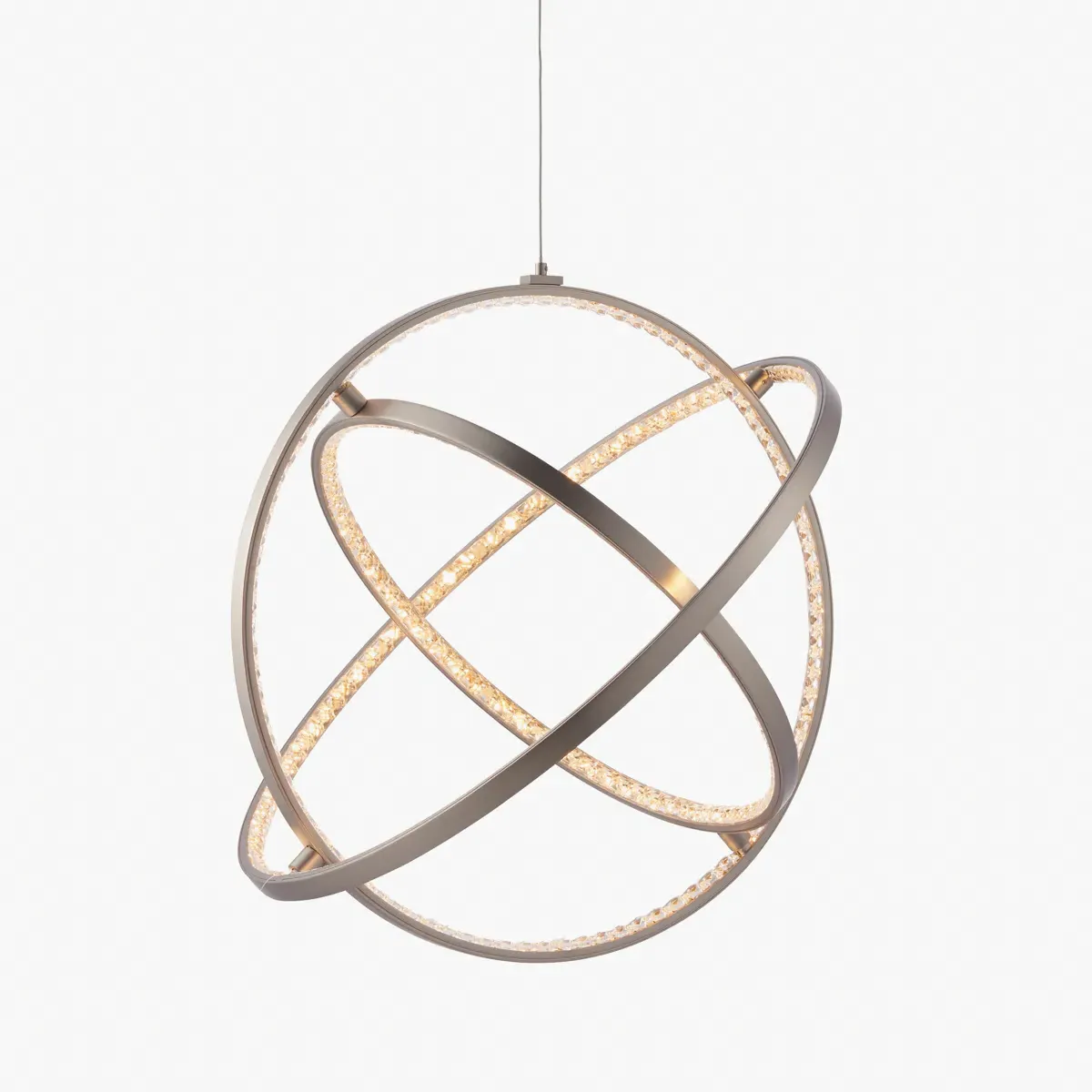 Modern Pendant Light - Silver, Nickel image