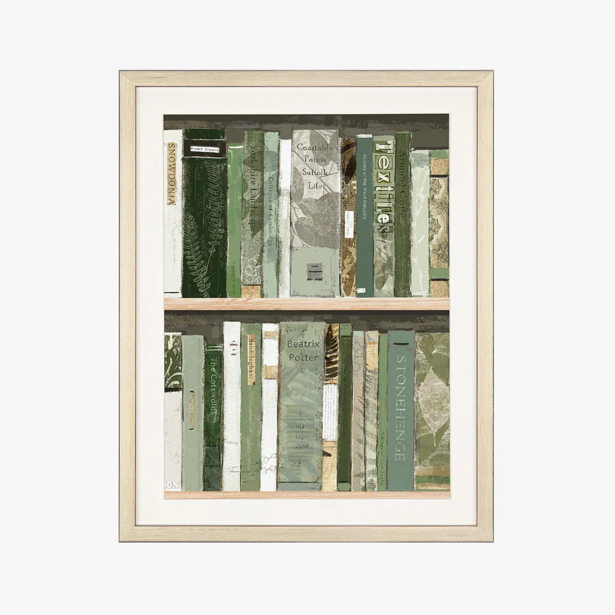 Nature Book Collection Framed Wall Art
