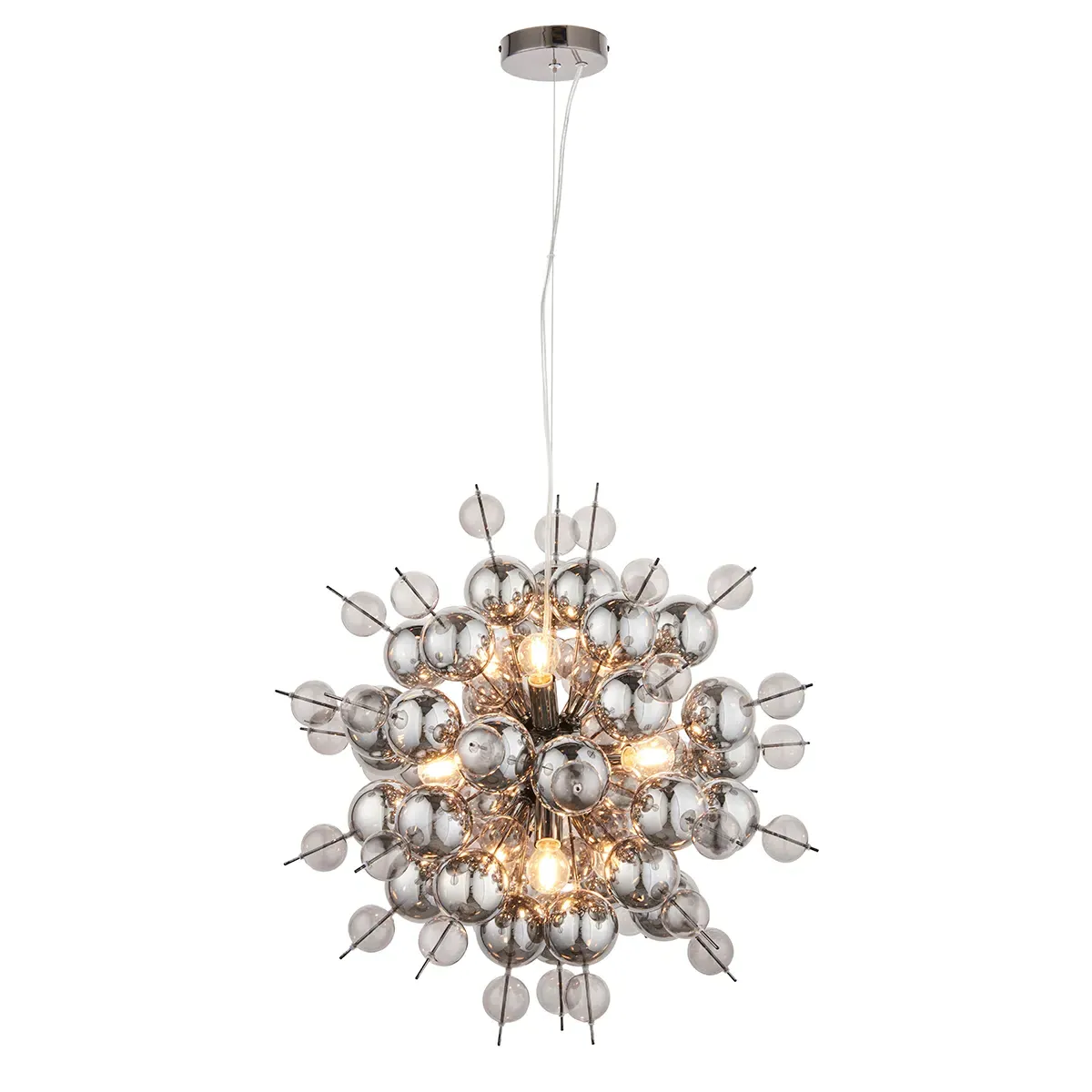 Orbital Pendant Light - Silver