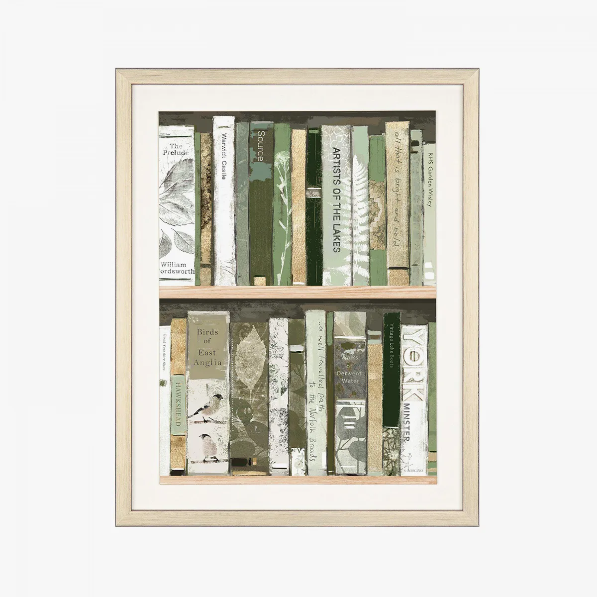 Outdoor Book Collection Framed Wall Art