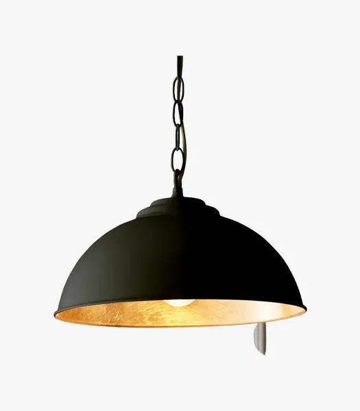 Pendant Lamp with Flexible Arm - Black, Metal image