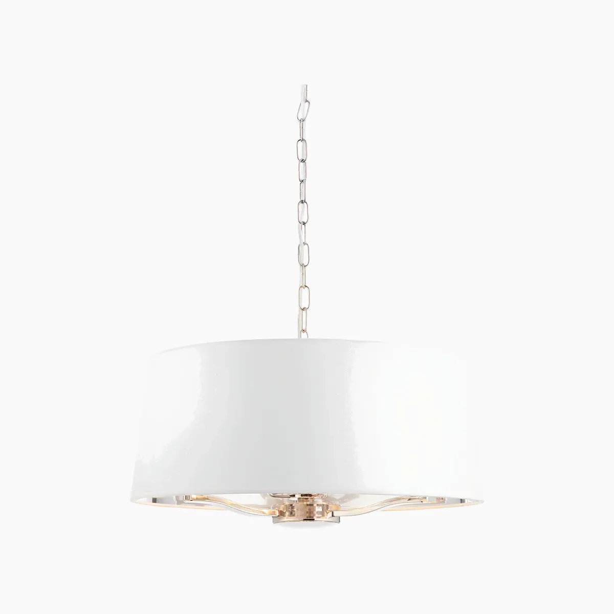 Pendant Light with Shade - Silver