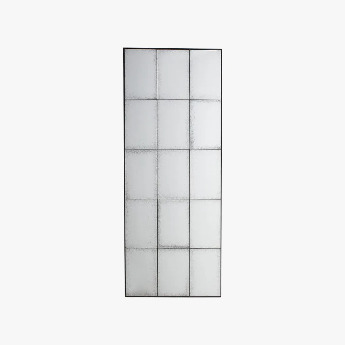Rectangular Wall Mirror - Black image