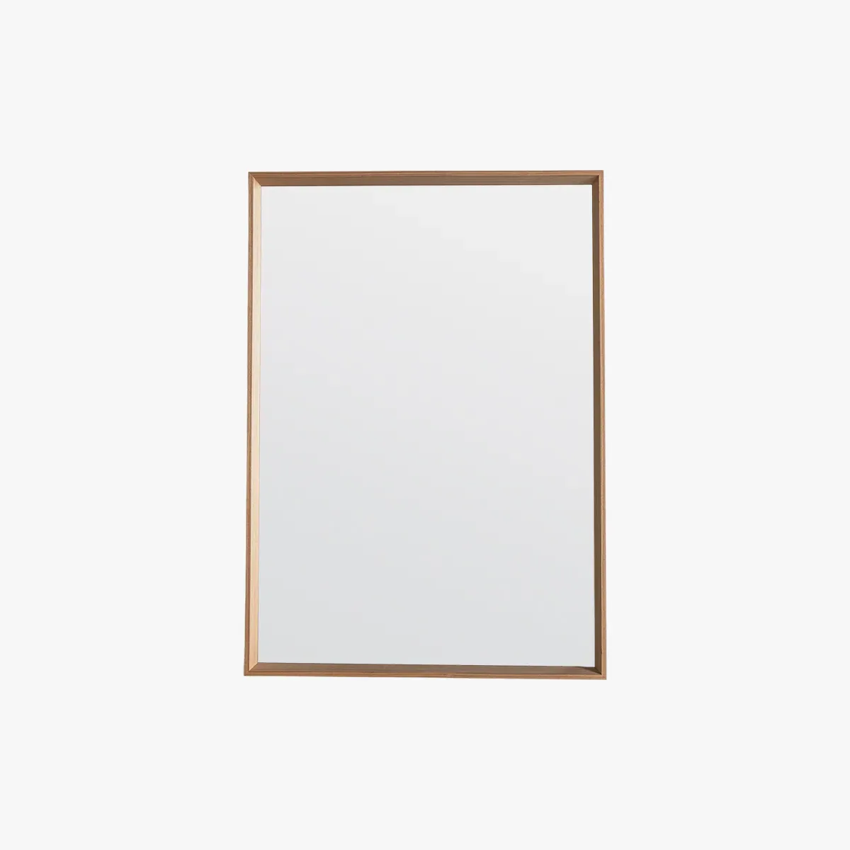 Rectangular Wall Mirror - Natural, Oak image