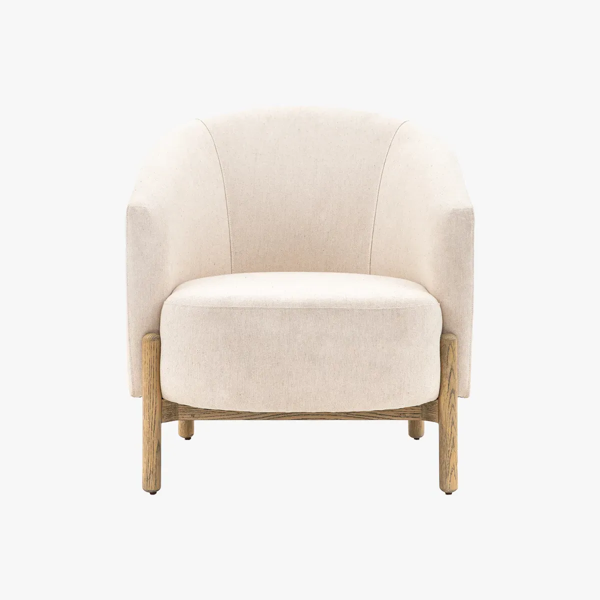 Relaxer Armchair with Deep Seat - Natural image