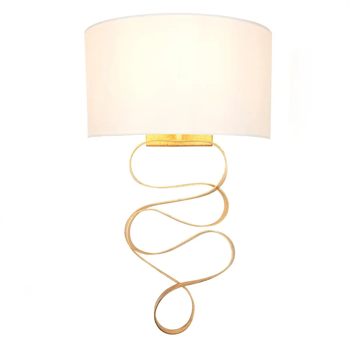 Ribbon Wall Light - Ivory, Metal image