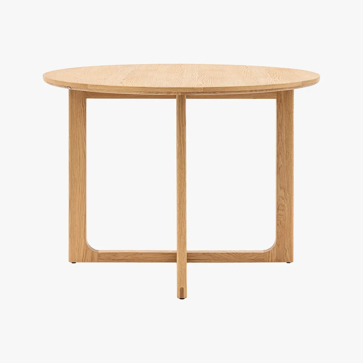 Round Dining Table - Natural, Solid Oak image