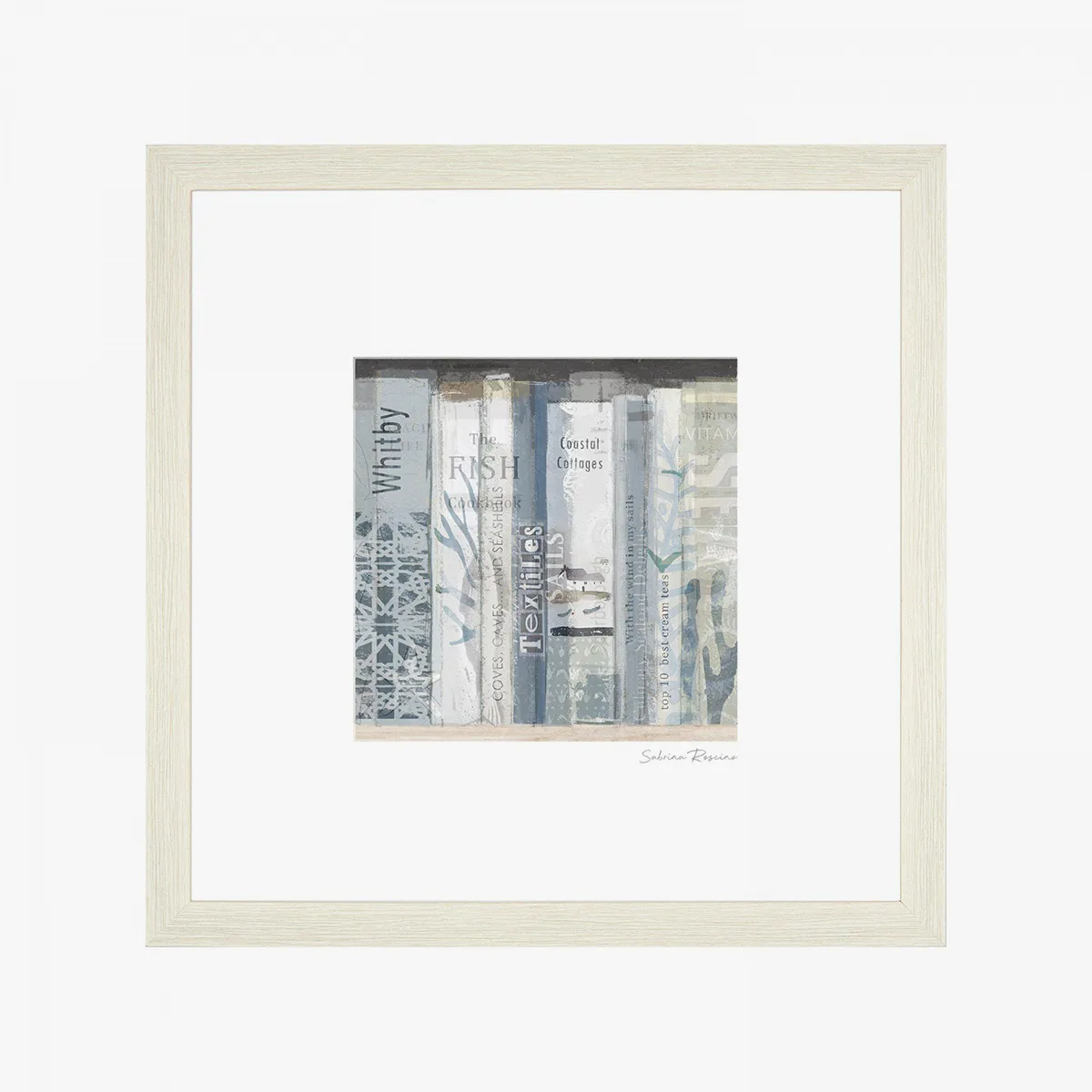 Seaside Book Collection Framed Wall Art