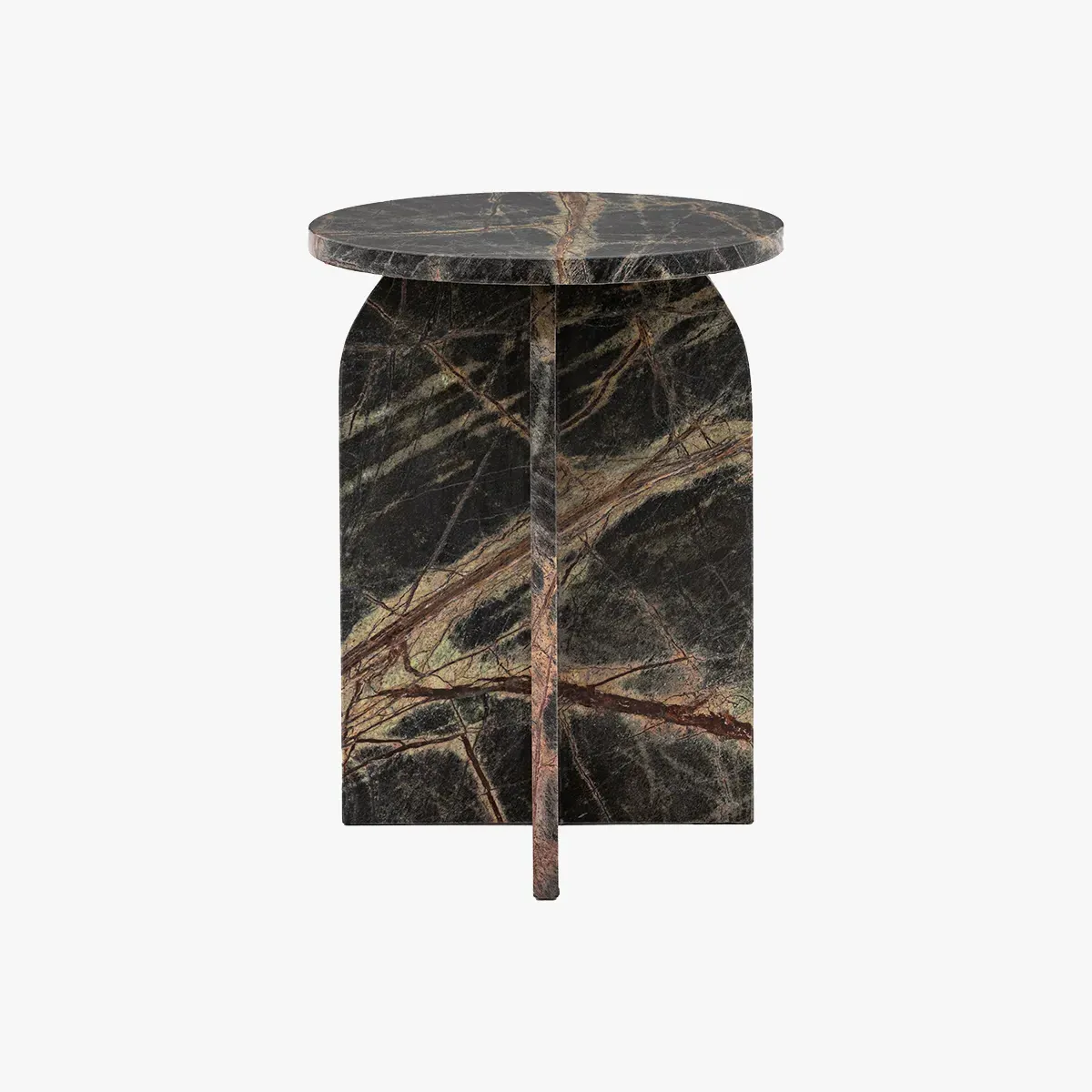Side Table - Forest, Marble